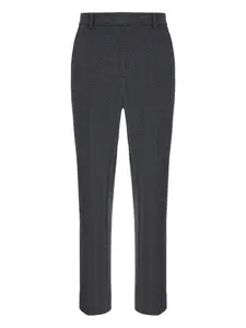 Брюки прямого кроя с узором «елочка» Missoni, серый