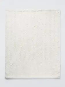 Плед John Lewis Luxury Faux Fur, белый