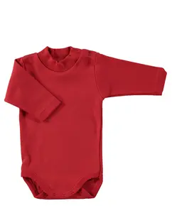 Набор из 2 детских боди с водолазкой с длинным рукавом BABIDÚ, красный