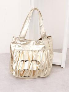 Сумка-тоут Cachecache / из искусственной кожи с оборками