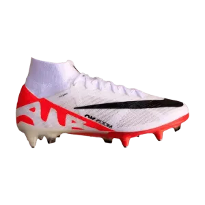 Бутсы Nike Zoom Mercurial Superfly 9 Elite SG-Pro AC 'Ready Pack', белый