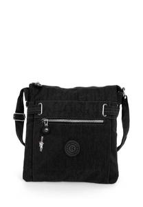 Сумка кросс-боди DrachenLeder UMHÄNGE, Schwarz/Black