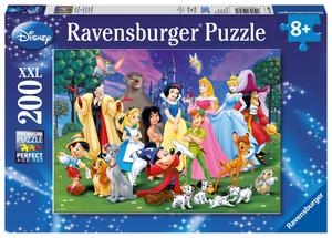 Ravensburger, пазл, Disney, Любимые сказочные персонажи, XXL, 200 шт.