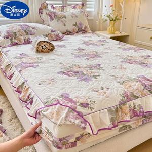 Disney Простыня на резинке 120х200 см, стеганая, с защитой матраса, хлопок, цвет Lolita fashion