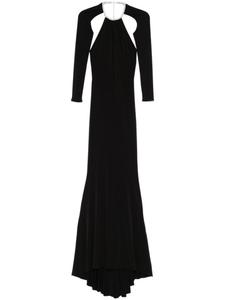 Платье с открытой спиной NISSA, черный