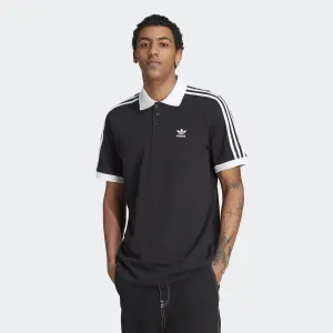 Рубашка-поло Adidas Originals "3-STRIPE POLO", черный