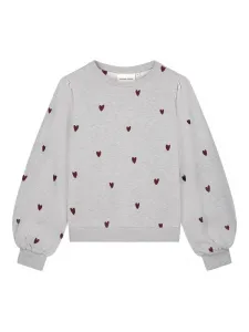 Свитшот Dina с рукавами-фонариками Fabienne Chapot, серый