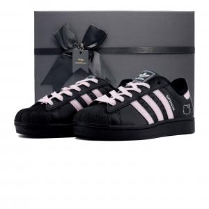 Adidas Originals Кроссовки для скейтбординга Superstar 2, унисекс, низкие, розовые