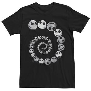 Мужская футболка «Кошмар перед Рождеством» Jack Emotional Spiral Tee Disney