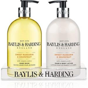 Набор для мытья рук и лосьона для рук Baylis & Harding «Сладкий мандарин и грейпфрут» — для веганов