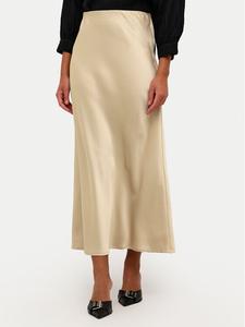 Юбка макси стандартного кроя Kaffe, бежевый