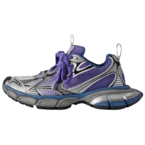 Balenciaga 3XL GRADIENT низкие повседневные туфли Women's Purple Gray