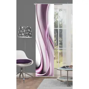 ИДЕИ ДЛЯ ДОМАШНЕЙ ЖИЗНИ Раздвижная штора «ONDA», (1 шт.), ВxШ: 245x60, включая монтажные принадлежности Home Wohnideen, цвет beere