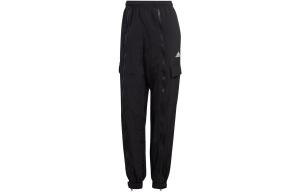 Трикотажные спортивные штаны женские черные Adidas