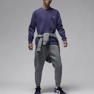 Летная толстовка мужская фиолетовая Jordan, синий