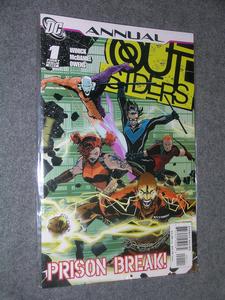 DC Comic 2007- Outsiders #1 - Prison Break - FIRST ISSUE! (Volume 1) (DC Comics)