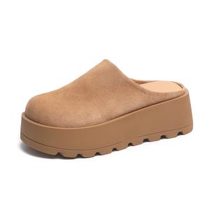 Женские сандалии с защитным носком, устойчивые к истиранию и скольжению O.L, Chestnut