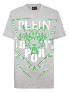 Рубашка Plein Sport Tiger, Mottled Grey