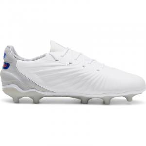Футбольные бутсы для лужайки king match fg/ag jr Puma, белый