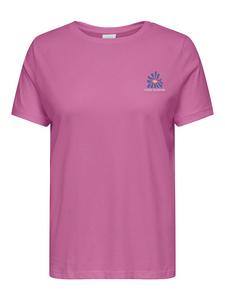 Футболка ONLY Carmakoma, фиолетовый
