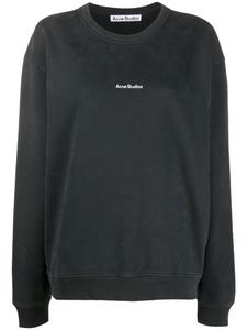 Acne Studios толстовка с логотипом, черный