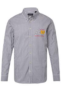 Рубашка обычного кроя на пуговицах Men Plus, темно-синий