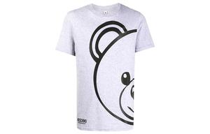 Футболка мужская серая MOSCHINO, серый