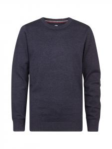 Petrol Industries Темно-синий свитер