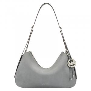 MICHAEL KORS Сумка через плечо из коровьей кожи нолитта среднего размера женская серая