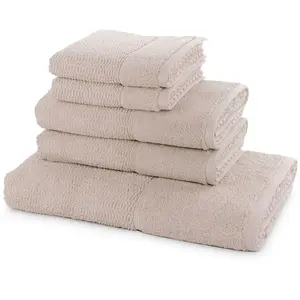 Набор полотенец Möve for frottana Pearl 5 предметов: 2 гостевых полотенца 30/50 см, 2 полотенца 50/100 см, 1 банное полотенце 67/140 см Möve For Frottana, Cashmere
