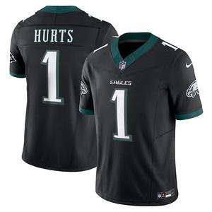 Мужская черная джерси philadelphia eagles alternate vapor fuse limited Nike