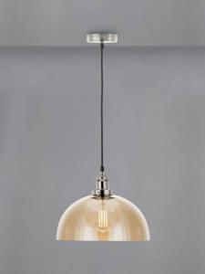 Подвесной потолочный светильник Cecilia Glass Dome Pacific, Gold