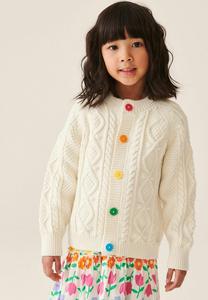 Кардиган BY JOOLS OLIVER CABLE Little Bird, цвет ecru