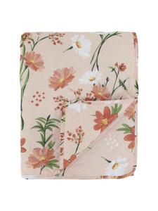 Лоскутное одеяло AIX с узором розовые цветы 180х130 см Chic Antique