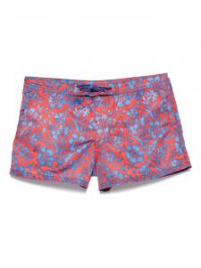 Шорты для плавания ERL с цветочным принтом, красный