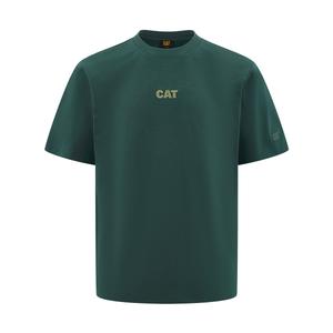 Футболка мужская CAT, зеленый