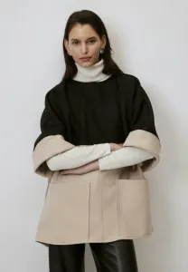 Контрастная накидка Touché Privé, Black