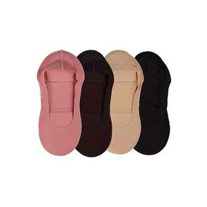 4 пары женских носков без шва с мягкой подкладкой Memoi, Mauve