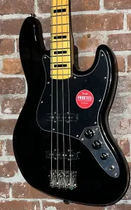 Squier Classic Vibe '70s Jazz Bass черный, супер крутой Fender J-Bass в наличии, быстрая доставка!