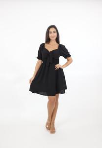 Платье Elara Day dress, Schwarz/Black