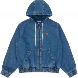 Джинсовая куртка с капюшоном ADER ERROR, синий