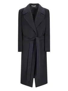 Пальто-халат с поясом TAGLIATORE, синий