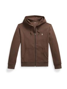 Толстовка с капюшоном на молнии Polo Ralph Lauren, коричневый