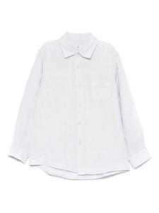 Льняная рубашка Il Gufo, синий