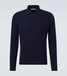 Шерстяной поло свитер с кашемиром Canali
