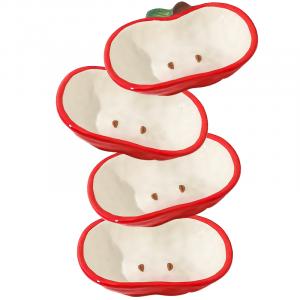 Наборы посуды KAWASIMAYA, Apple Flavor Dishes, 4 Pack