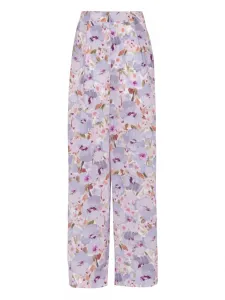 Брюки poppy flower BALMAIN, фиолетовый