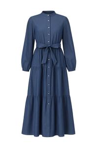 Платье-рубашка MODAMIHRAM, Blue Denim