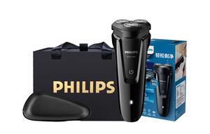 PHILIPS S1000 swivel type бритва для всего тела мужская электрическая piano black перезаряжаемая подарочная коробка набор