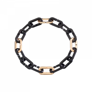 Цепь mon jeu maxi из эбена и розового золота - 001832cl214 VHERNIER